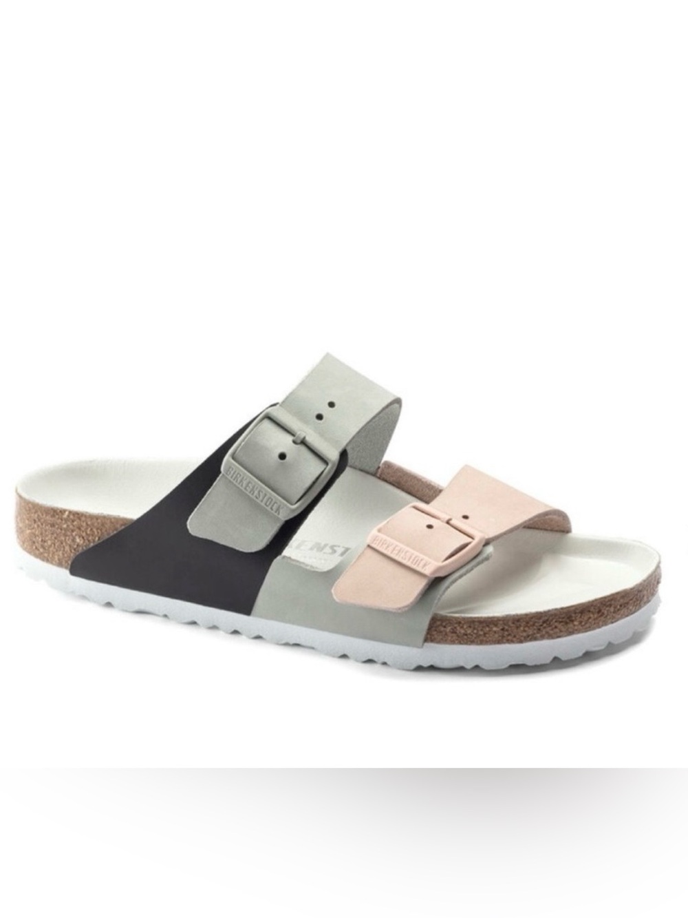 BIRKENSTOCK Arizona Sandal Split Mineral Light Rose Nubuck
Leather Sz38 like NEW